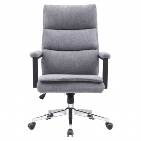 Scaun de birou, gri/crom, ZAVIER [1]