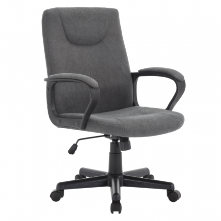 Mobilier Birou - Scaun de birou, gri închis/negru, REVIN