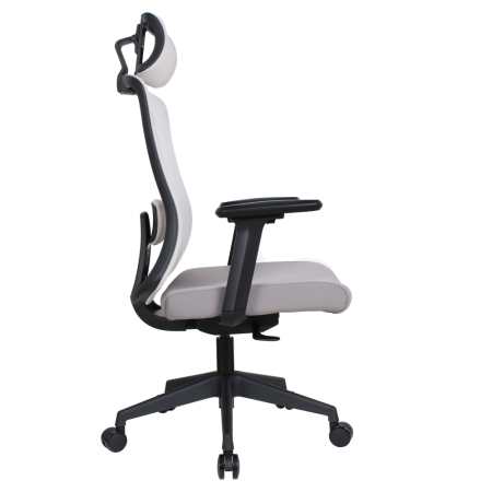 Scaun de birou, gri/negru, ROSANO [2]