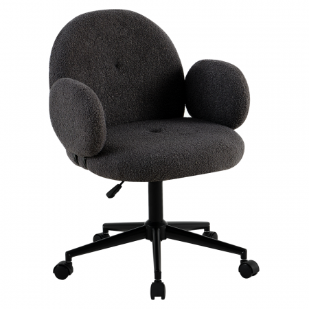 Mobilier Birou - Scaun de birou, gri/negru, TURIO