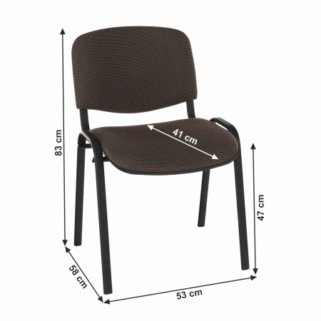 Scaun de birou, maro, ISO NEW C24 [14]