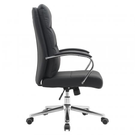 Scaun de birou, negru/crom, ADMON [3]