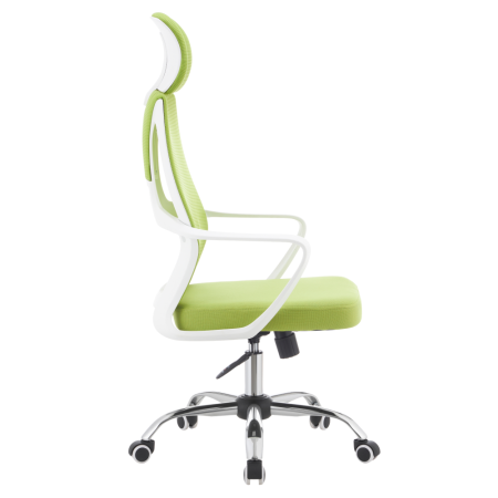 Scaun de birou, verde/alb/crom, TAXIS 2 NEW [3]