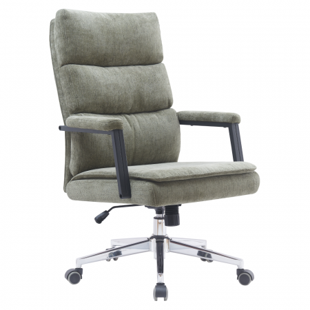 Mobilier Birou - Scaun de birou, verde/crom, ZAVIER