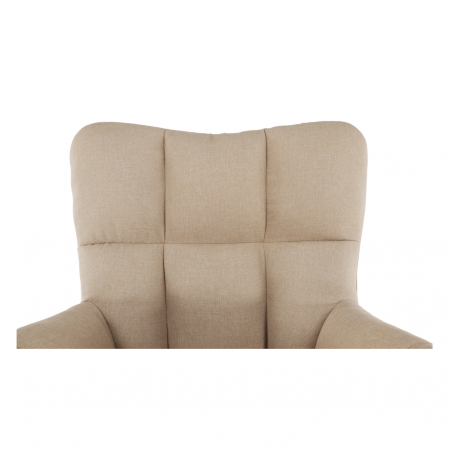 Scaun de design ţesătură bej, KOMODO [15]