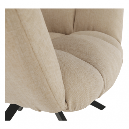 Scaun de design ţesătură bej, KOMODO [17]