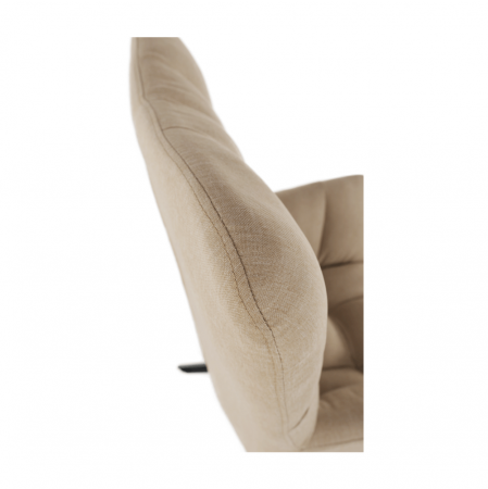 Scaun de design ţesătură bej, KOMODO [12]