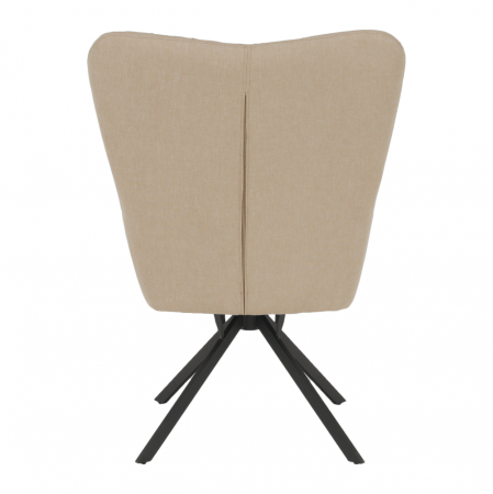 Scaun de design ţesătură bej, KOMODO [21]