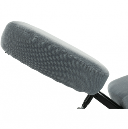 Scaun de îngenunchiere ergonomic, gri deschis / negru, KILIAN [7]