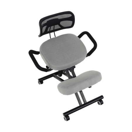 Scaun de îngenunchiere ergonomic, gri-maro Taupe / negru, RUFUS [29]