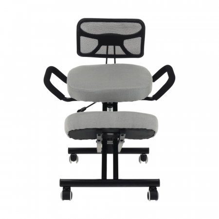 Scaun de îngenunchiere ergonomic, gri-maro Taupe / negru, RUFUS [26]