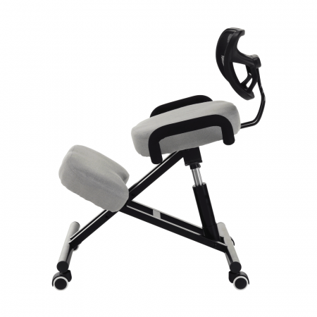 Scaun de îngenunchiere ergonomic, gri-maro Taupe / negru, RUFUS [25]