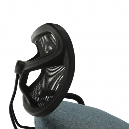 Scaun de îngenunchiere, gri/negru, RUFUS [16]