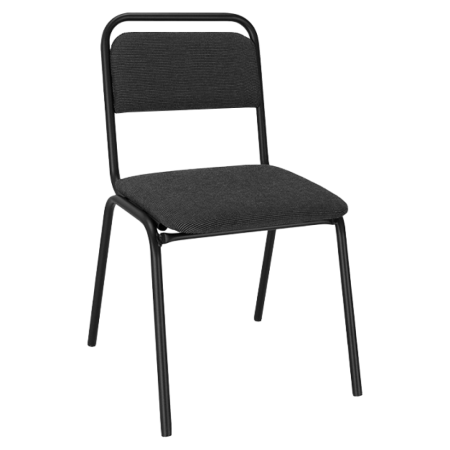 Scaune conferinta-vizitator - Scaun de şedinţă, stivuibil, gri, VISITOR