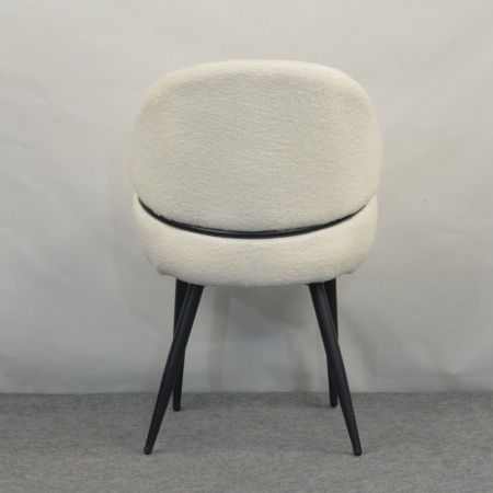 Scaun de sufragerie, alb/negru, SANAKO TYP 1 [9]