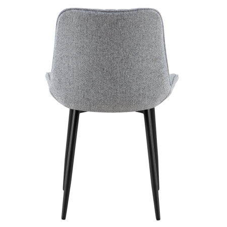 Scaun de sufragerie, gri deschis/negru, ZAJRA [4]