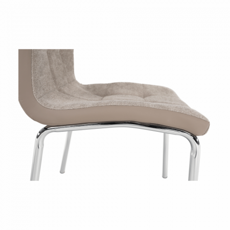 Scaun dining, bej/crom, GERDA NEW [5]