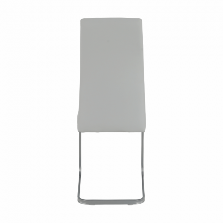 Scaun dining, gri deschis / gri, NOBATA [2]