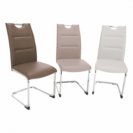 Scaun dining, gri deschis, TOSENA [14]