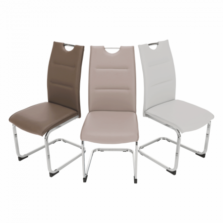 Scaun dining, gri deschis, TOSENA [13]