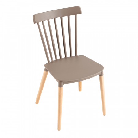 Scaun dining, gri / fag, ZOSIMA [2]