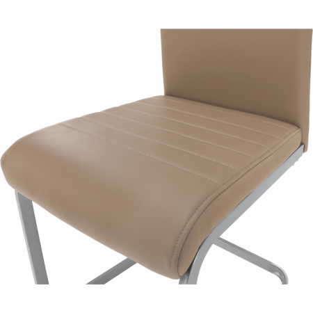 Scaun dining, gri maro Taupe / gri, NOBATA [9]