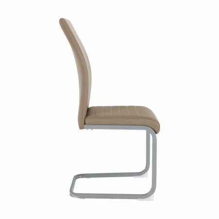 Scaun dining, gri maro Taupe / gri, NOBATA [3]