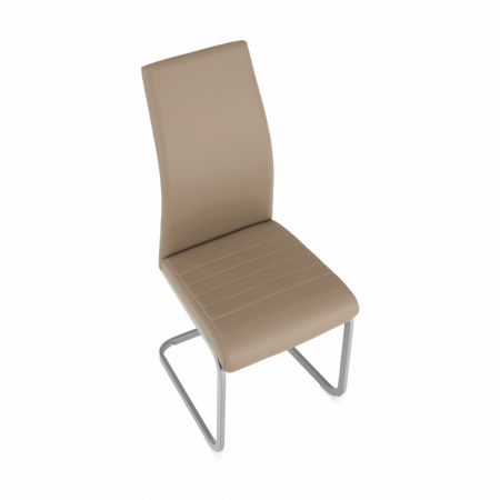 Scaun dining, gri maro Taupe / gri, NOBATA [6]