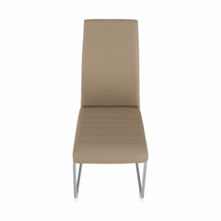 Scaun dining, gri maro Taupe / gri, NOBATA [4]