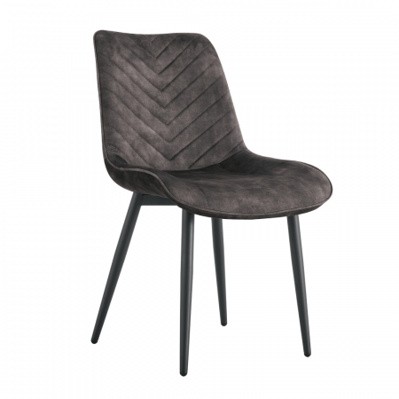Scaune bucatarie - Scaun dining, maro / negru, ZAINA TIP 2