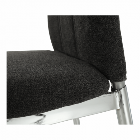 Scaun dining, textil gri maro/crom, OLIVA NEW [8]