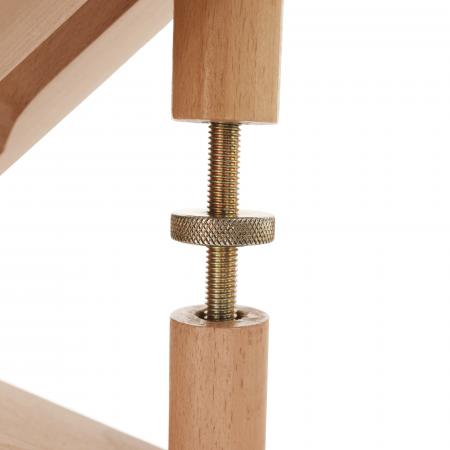 Scaun genunchi ergonomic, gri-maro Taupe / fag, FLONET [9]