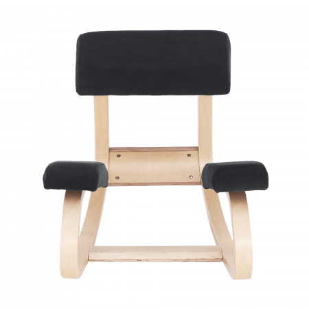 Scaun genunchi, negru / natural, RENAR [9]
