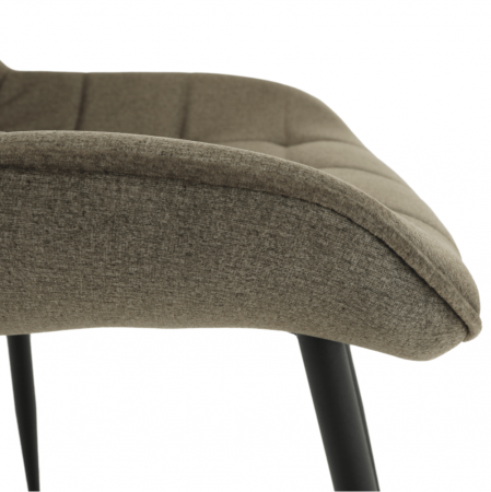 Scaun, gri maroniu taupe/negru, SARIN [2]