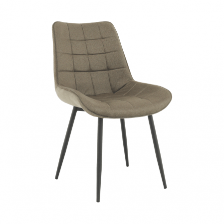 Scaune bucatarie - Scaun, gri maroniu taupe/negru, SARIN