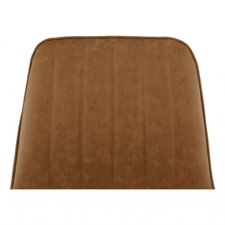Scaun, maro camel/negru, HAZAL [6]