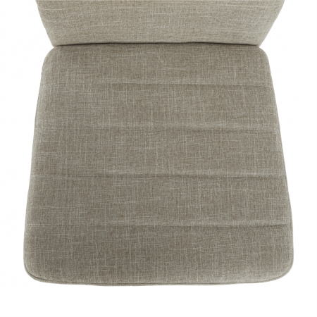 Scaun, material textil bej/cadru metalic fag, COLETA NOVA [13]