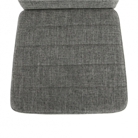 Scaun, material textil gri deschis/cadru metalic fag, COLETA NOVA [15]