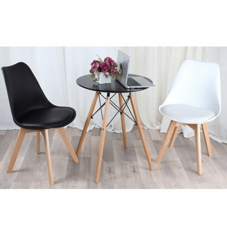 Scaun, negru/fag, BALI 2 NEW [16]