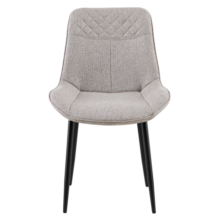 Scaun pentru sufragerie, bej/negru, ALIA [1]