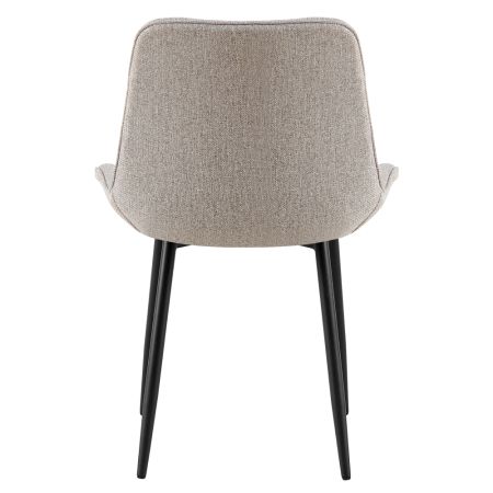 Scaun pentru sufragerie, bej/negru, ALIA [4]