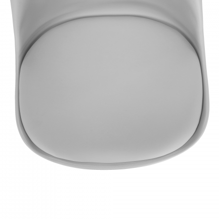 Scaun pivotant elegant, gri deschis, ETOSA [3]