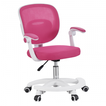 Mobilier Birou - Scaun pivotant, zmeură/alb, TRIXI TYP 2