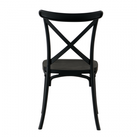 Scaun, pliabil, negru, SAVITA [3]