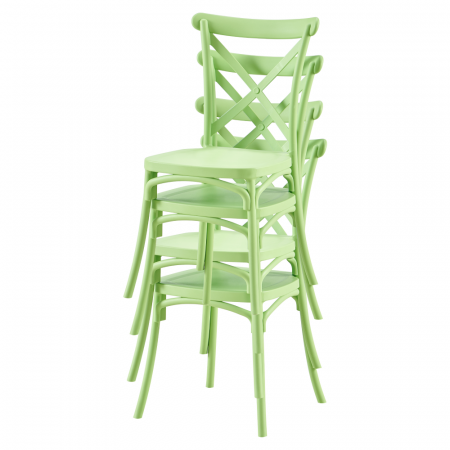 Scaun, pliabil, verde, SAVITA [7]