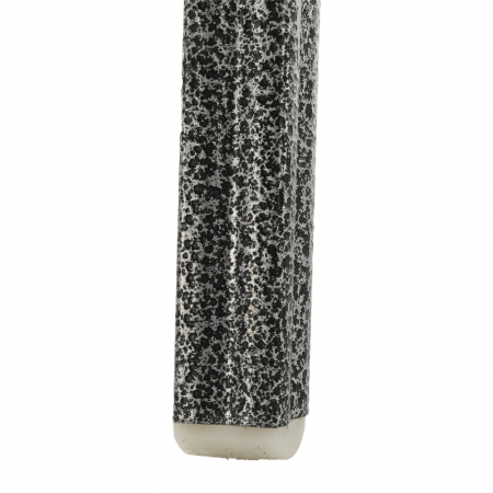 Scaun, rabatabil, textil albastru închis/gri cadru, JEFF 2 NEW [2]