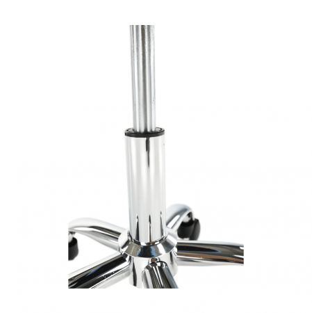 Scaun rotativ, albastru/crom, SELVA [8]