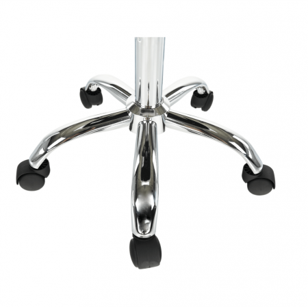 Scaun rotativ, gri/crom, SELVA [8]