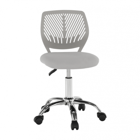 Scaun rotativ, gri/crom, SELVA [17]