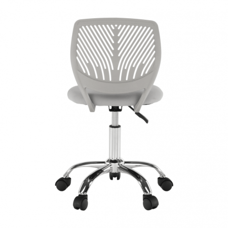 Scaun rotativ, gri/crom, SELVA [18]